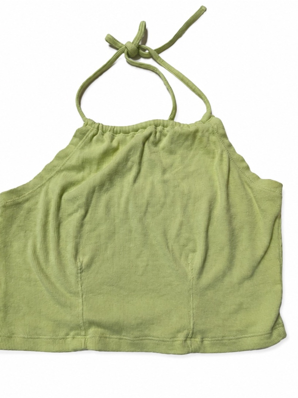 Women’s Halter Crop Top in Light Green